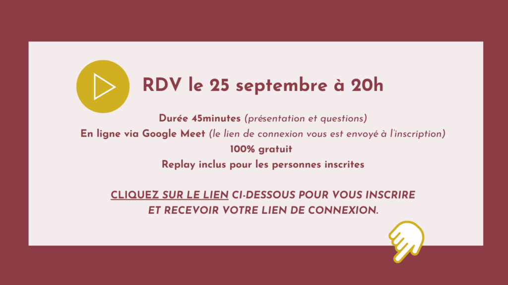 Inscription masterclass alimentation