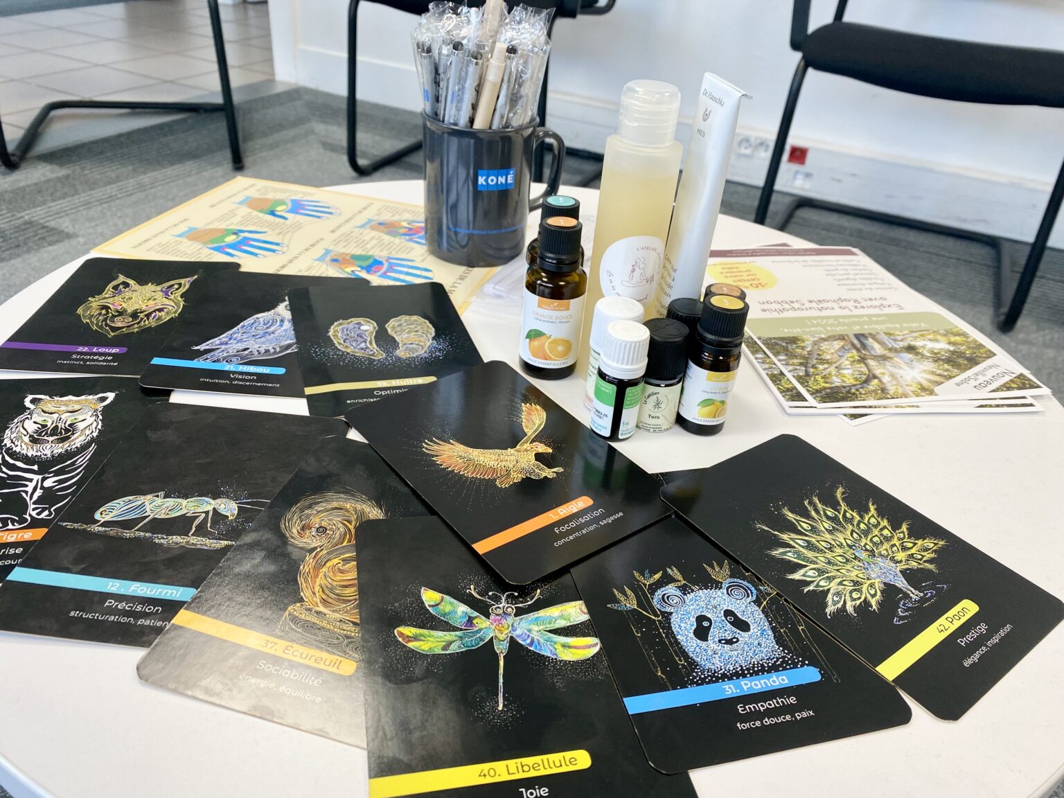 Atelier stress et huiles essentielles